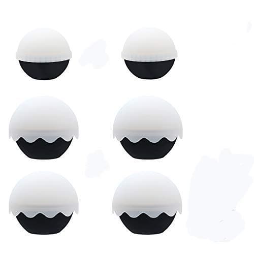 Sulimy Ice Cube Molds 6 Pack Silicone Ice Sphere Mold Round Whiskey Ice Ball Maker Flexible & Durable Ice Cube Tray 2 & 2.4 Inches
