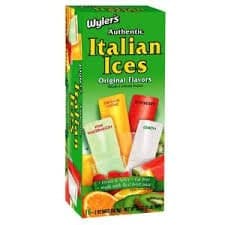 Wyler's Authentic Italian Ices, 12 oz boxes (2 Pack -- 12 Bars)