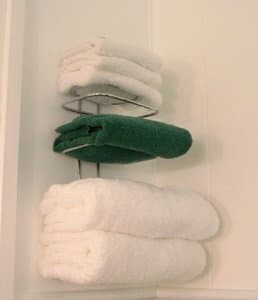 Chrome Hotel Towel Rack - 3 Guest Size