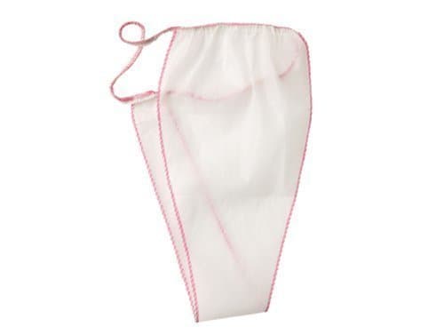 50 Disposable White Thongs / G-Strings for Spray Tan, non woven material