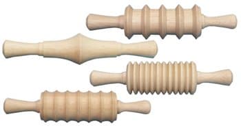 Clay Rolling Pins Set Of 4