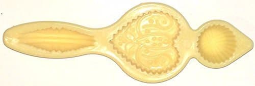 4 Shapes Plastic Mold Press, Middle Eastern Cookie Maamoul Mold(Candy, Chocolate) Heart, Round, Small Round & Small Oval by Aramco