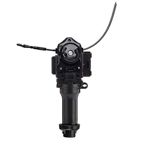Dwin Power Standard Gyro Performance Plastic 4D Launcher Grip + LL2 Power Launcher(BLK) Tool Compatible with Beyblade Combat Gyro Metal Fury, Metal Fusion, Metal Masters & Zero-G Shogun Steel Series