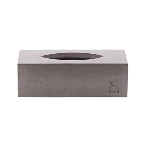 houseproud Cubic Concrete Tissue Box