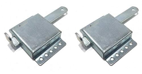 (2) GARAGE DOOR SIDE LOCKS for 2" or 3" Track fit National N280-727 V7646 Latch