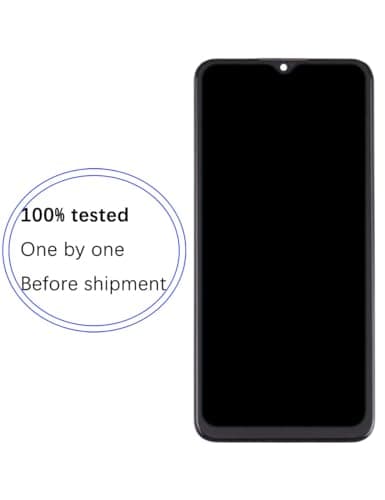 Screen Replacement for Samsung Galaxy A03 LCD Display,A035F A035F/DS A035M Display Touch Screen Digitizer Assembly Repair Parts with Kit（Black with Frame