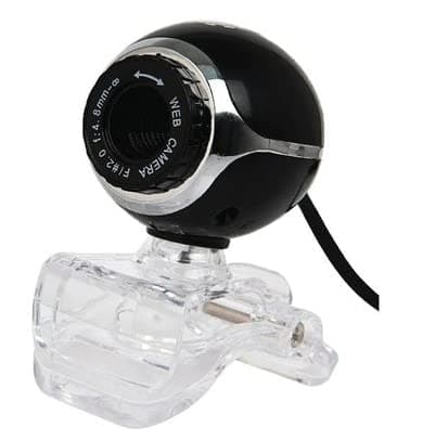 Vivitar Digital WebCam Clip On Camera VWC101-BLK Compatible w/ Windows & Mac OS