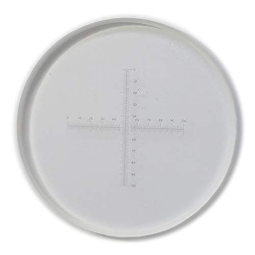 0.1mm High Precision Ocular Micrometer Microscope Micrometer Cross Microscope Calibration Ruler Slides The Micrometer Eyepiece