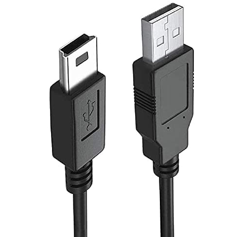 TECH-X 9.8 ft USB Charger Cable Charging Cord for TI-84 Plus CE Graphing Calculators, TI-Nspire CX/CX CAS, TI-84 Plus CE Color/C Silver Calculators, Mini USB Power Data Charger Charging Cable,Pack 1