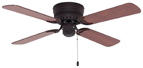 42" Hugger Ceiling Fan - Oil Rubbed Bronze (Without light)