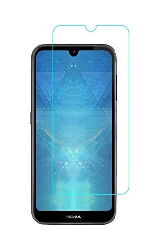 M.G.R.J Nokia 4.2 Screen Protector Glass Full Glue Screen Guard Anti Explosion 2.5D for Nokia 4.2 by Nice.Store.UAE