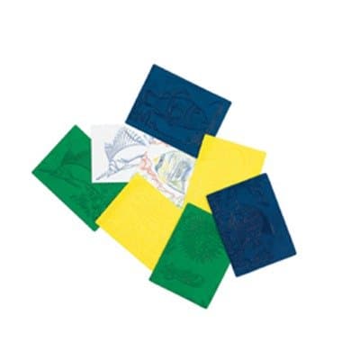 R-5814 - RUBBING PLATES OCEAN FISH