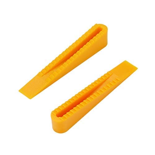Akozon Tile Leveling Wedge 100 Tile Levelling System Wedges Tile Leveler Spacer for Tile Tools