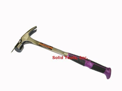 Framing Hammer, Smart Starter, 24oz. One Piece Drop Forged Construction by Forgecraft USA