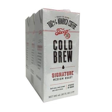 Steep 18 Cold Brew Coffee (32 oz., 3 pk.)