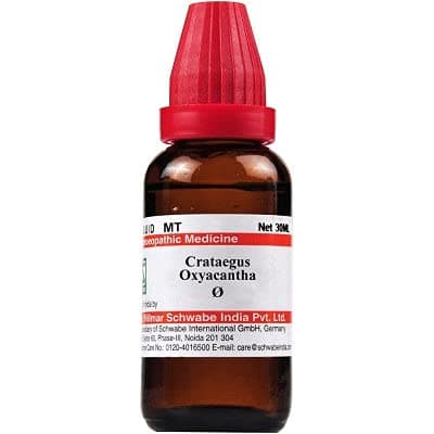 Schwabe Willmar India Crataegus oxyacantha 1X (Q) (30ml)
