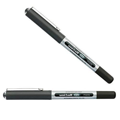 Mitsubishi Ub150 0.5mm Ball Width, 0.3mm Line Width Uni-Ball Eye Liquid Ink Rollerball Pen