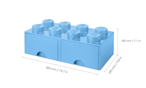 Lego Brick Drawer 8 Royal Blue