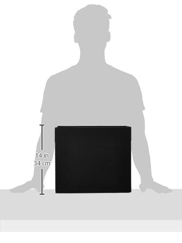 Ikea DRONA BLACK Storage Box - 33 x 38 x 33 cm - for EXPEDIT Shelving Unit - SET OF FOUR