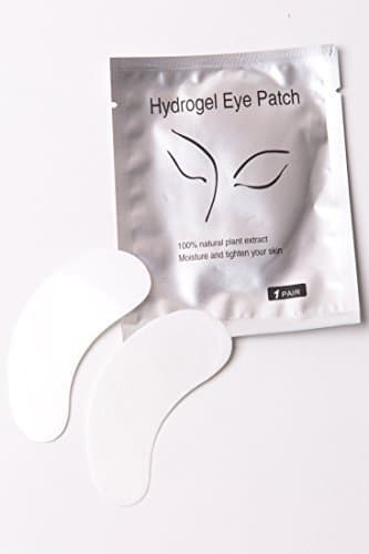 100 Pack Eye Gel Patches | Under Eye Eyelash Extension Patch | Eye Mask Beauty Tool | Perfect for Bags Under Eyes | Under Eye Gel Strips Contain Aloe Extract & Vitamin C