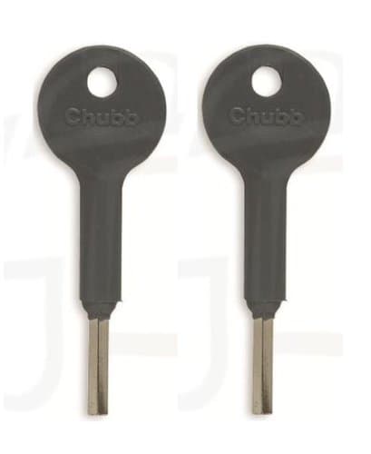 Chubb Yale Window Lock Keys 8K101K Twin Pack