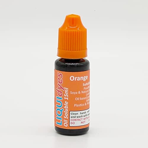 LiquiDyes ® - Liquid Candle Dyes 15ml Multiple Colours (Orange)