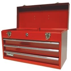 21"" 3 Drawer Portable Chest Tools Equipment Hand Tools