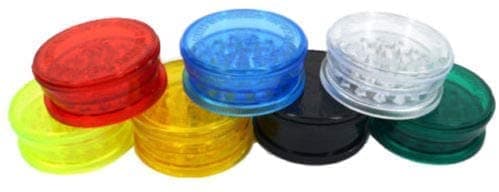 R2K® Plastic Herb Grinder 3 Part Magnetic Shark Teeth Assorted Colours, 60mm 3 Piece Herb Grinders Portable and Pocket Size, Smell Proof Airtight Stash Compartment 2024 Design (Random)