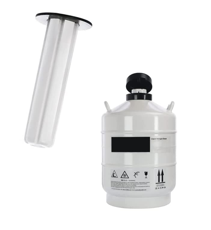 Devonian Liquid nitrogen Tank Stopper with Groove Polyurethane Bottle Stopper for Liquid nitrogen Tank (Φ50mm)