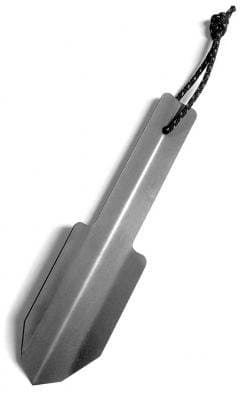 Ultralight Titanium Camping Shovel - Deuce Scoop - Silver - Multi-purpose