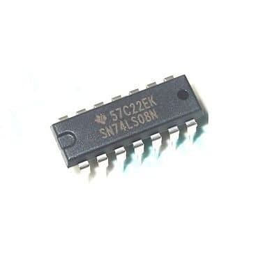 QX Electronics 10PCS SN74LS08N 74LS08 IC GATE AND 4CH 2-INP 14-DIP NEW