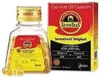 Cod Liver Oil Capsules - 100 Softgels (Pack of 4)