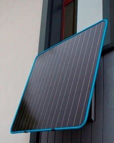 Solaris POP - Plug & Play 160 Watt Solar Panel, Portable and Do It Yourself (Blue)