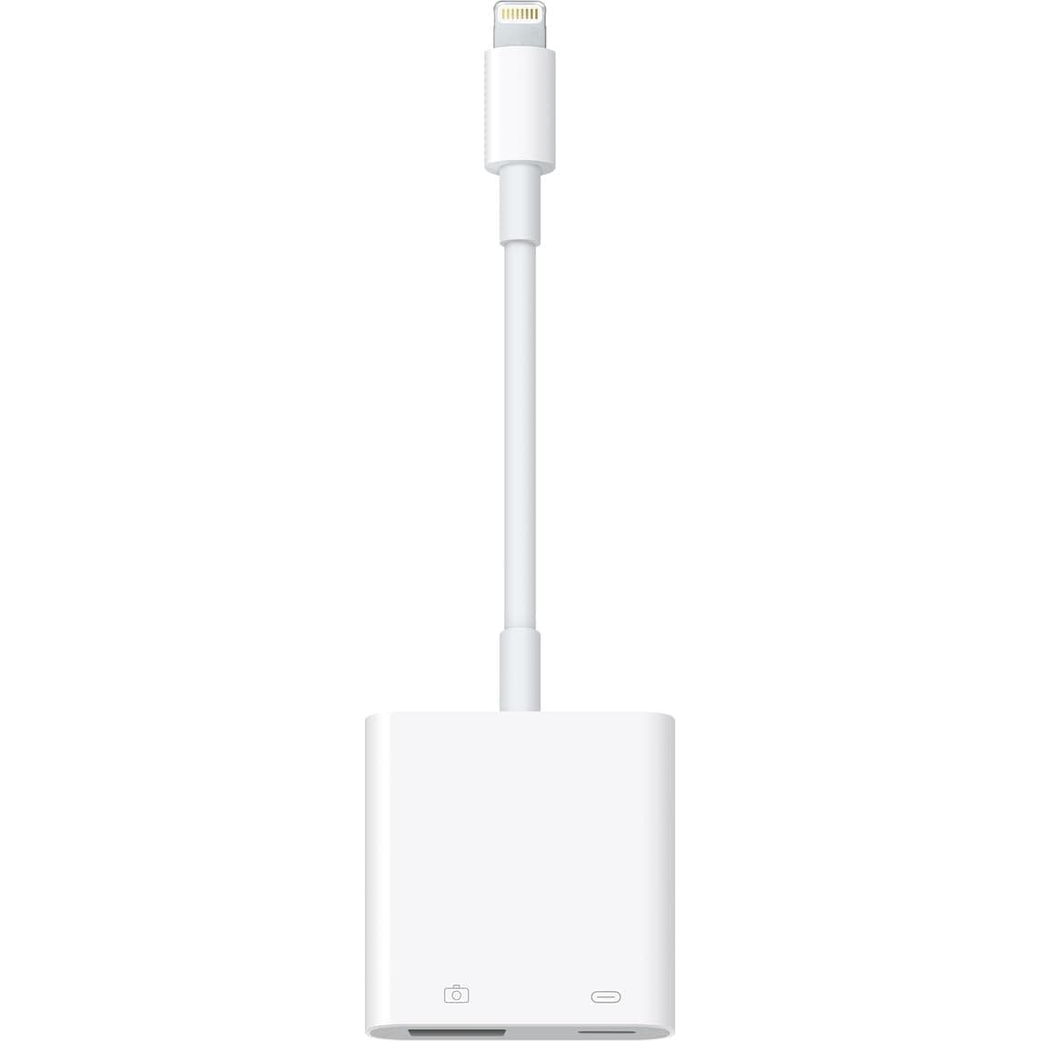 [Apple MFi Certified] Lightning to USB Camera Adapter with Charging Port for iPhone, USB3 Female OTG Adapter Compatible with iPhone/iPad Card, Readers, USB Flash Drives, Keyboards, Mice