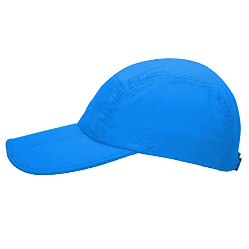 UPF 50+ Foldable Baseball Cap Sun Protection Quick Dry Portable Folding Hats for Men or Women