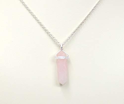 Rose Quartz Pendant Necklace
