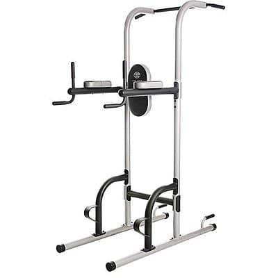 Strength Training NEW Power Tower Multi-Station Gym Push Pull Up Dip Flex Bar Exercise Workout