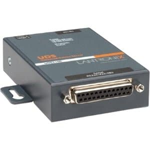 Lantronix UDS2100 2-Port Device Server. UDS2100 DEVICE SERVER 2PRT 10/100 RS232/422/485 DOM PS DEVSVR. 2 x DB-9 , 1 x RJ-45