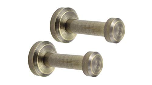 eForwish Brass Robe Hooks Wall Mounted Towel Hooks Coat Hooks Wall Hooks Hat Hangers(Bronze Finish,2Pcs)