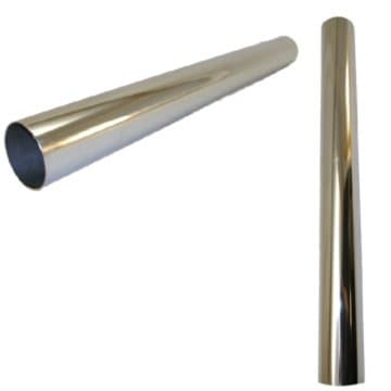2' Straight Stainless Steel Pipe, 2.75"