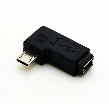 RML Left Angled 90 degree Micro USB Male to Mini USB Female Extension Adapter Conventer Cord Cable Connector
