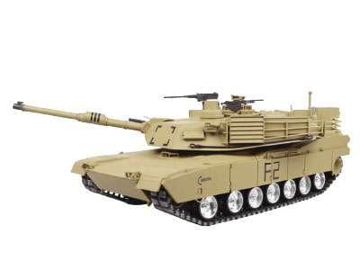 Panzer U.S. M1A2 ABRAMS R&S/2.4GHZ Metal chain/Metal gear/QC