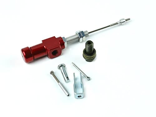 High Performance Hydraulic clutch Master Slave Cylinder Rod Pump for Pit Dirt Bike Motorcycle Motocross ATV Quad (Red)