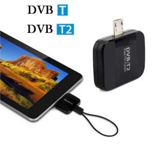 Artek DVB-T2 Dongle for Android Mobiles Support on Micro USB Android Phones. Works only Android 8 or Below.