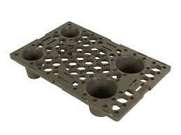 Plastic Nestable Display Pallet 600mm x 400mm