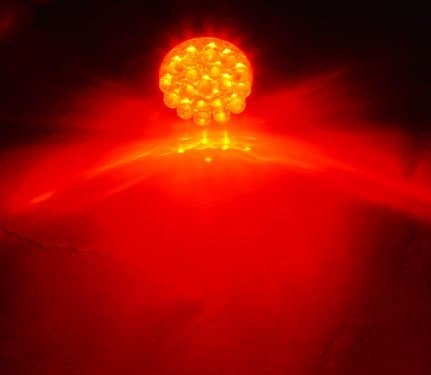 One Pair 1157 RED 24 LED Light(2 bulbs) ba15d /12V Turn Signal Light, Corner Light, Stop Light, Parking Light, Side Marker Light, Tail Light, and Backup Lights