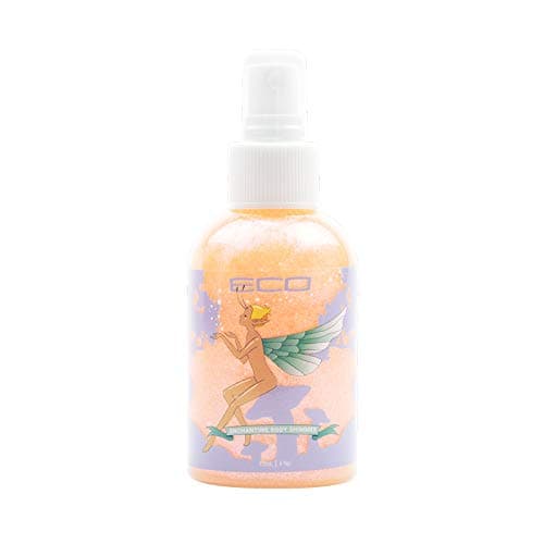 Ecoco - Eco Style Enchanting Body Shimmer - Pixie Elixir - Luminous Body Shimmer - Adds a Crystalline Glow to Your Skin - Quickly Absorbed Formula - No Alcohol or Parabens - 4 fl. oz./118 ml