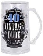 Vintage Dude Milestone Tankard 40