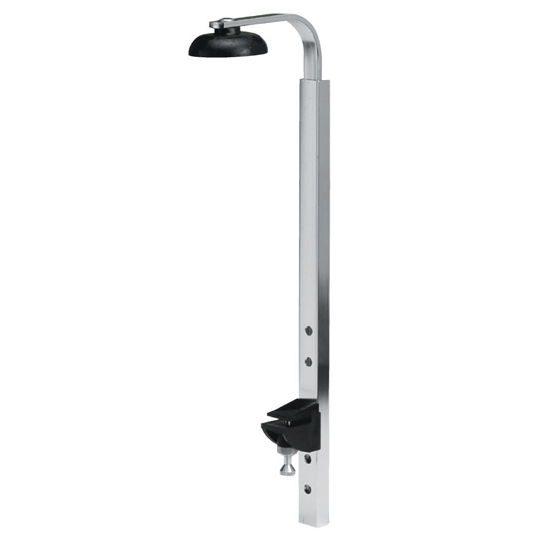 Olympia Optics Bracket Wall Mount - Medium, Black & Grey, Holds 700 ml to 1 Litre Bottles, Wall Mounted Single Spirit Bar Optics - For Use With 25, 35 & 50 ml Spirit Optics, K487