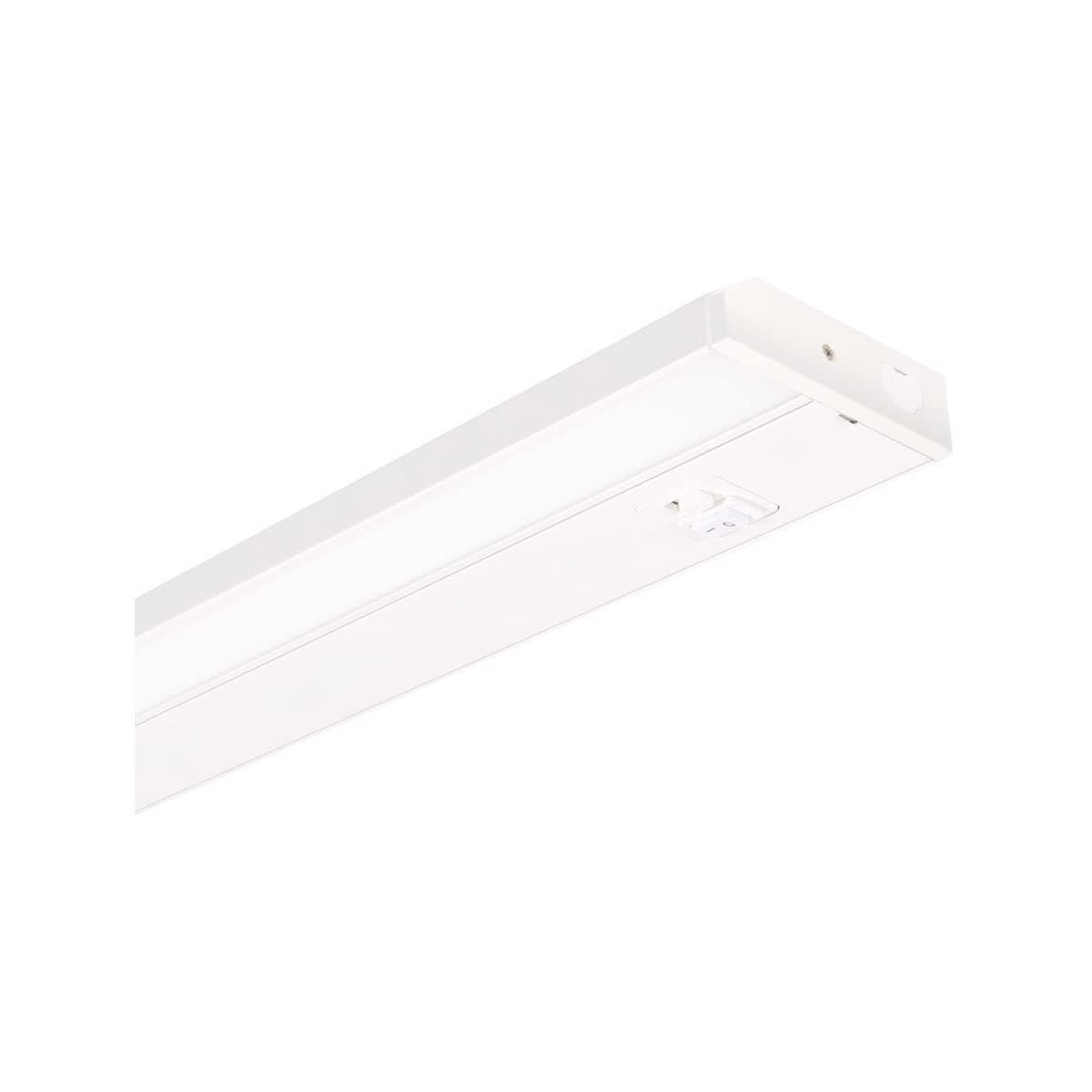 16 in. 10W Shallow Profile LED Linkable Undercabinet Light with Adjustable Color Temperature White